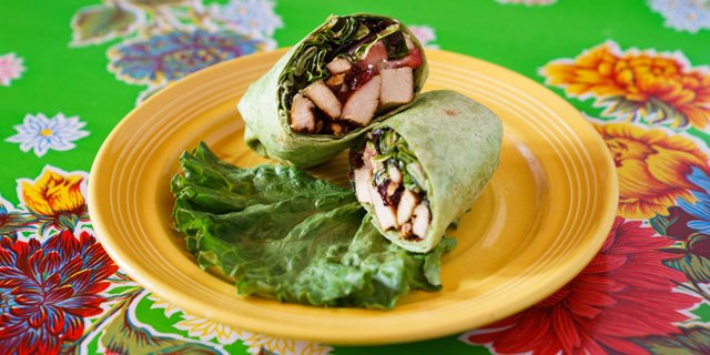 Very Berry Chicken Wrap