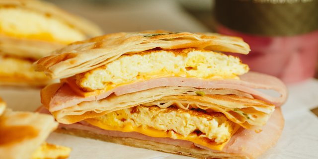 Ham, Egg & Cheese Sandwiches