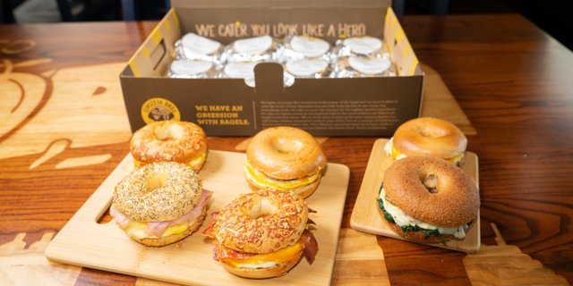Dozen Signature Hot Fresh-Cracked Egg Sandwich Nosh Box