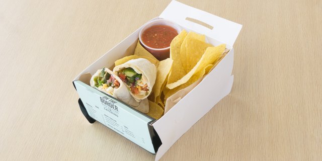 Veggie Fajita Wrap Boxed Lunch