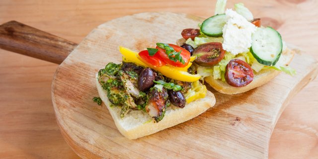 Greek Chicken Sandwich