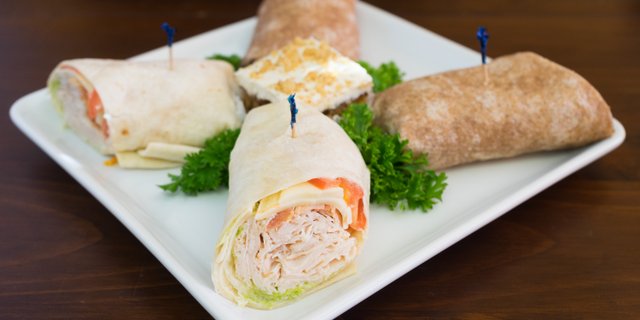 Menu #5 Wraps Platter