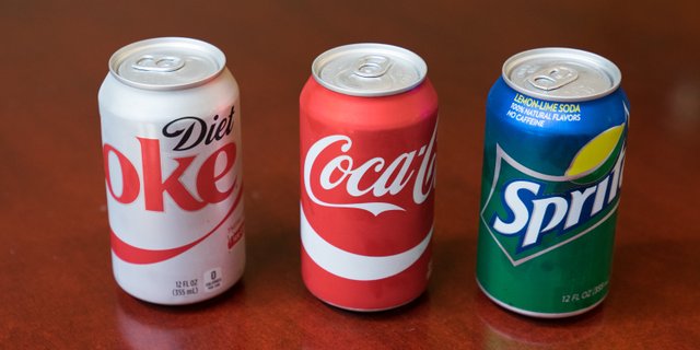 Assorted Individual Sodas