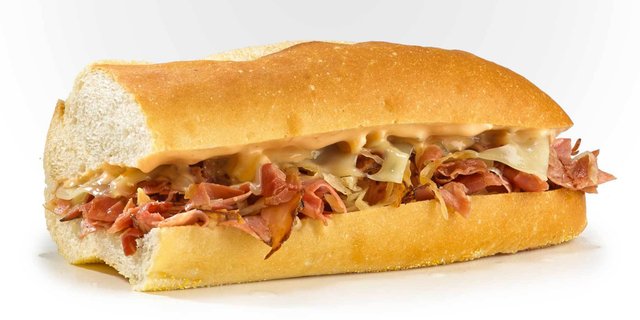 Grilled Pastrami Reuben Sub