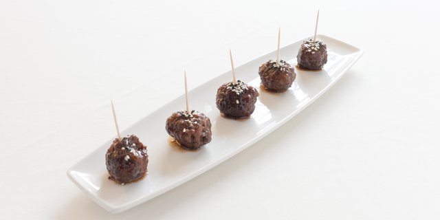 Korean BBQ Meatballs