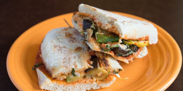 Vegetarian Panini Platter