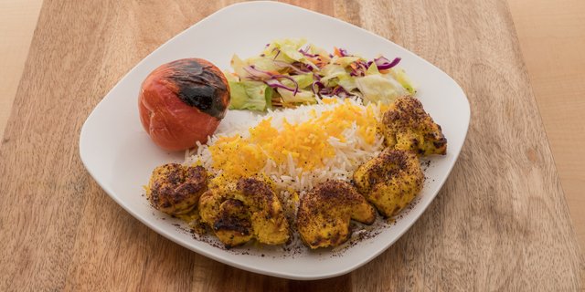 Chicken Kabob Plate