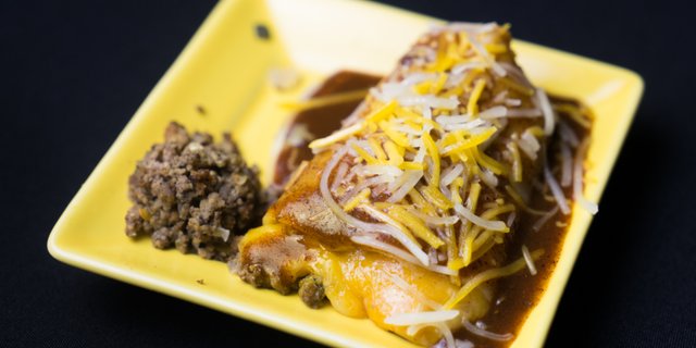 Mini Beef Enchiladas