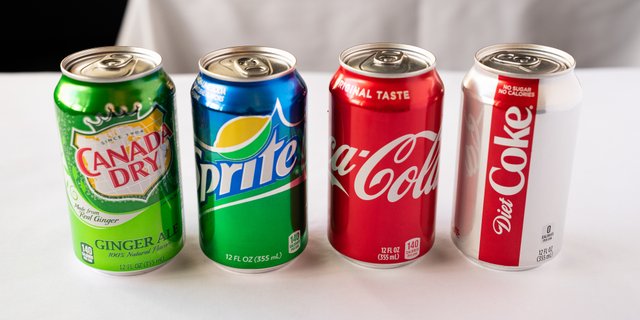 Assorted Individual Sodas