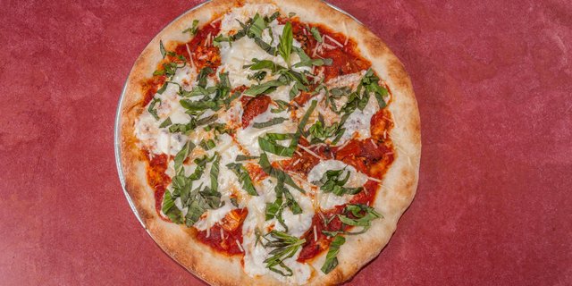 Red Margherita Pizza