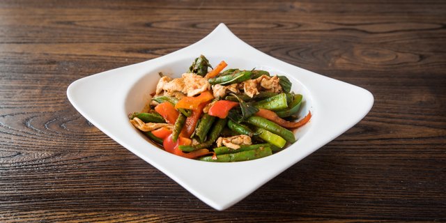 Spicy String Beans w/ Tofu