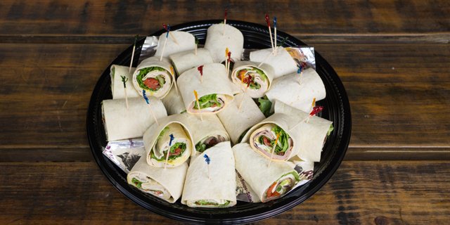 All-American Rolled Sandwich Platter
