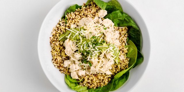 Spinach & Pesto Bowl