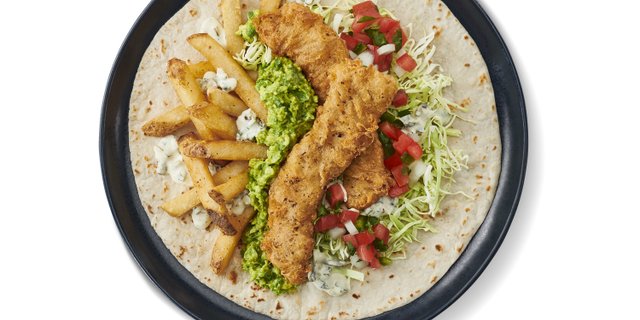 Fish & Chips Burrito