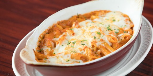 Baked Mostaccioli