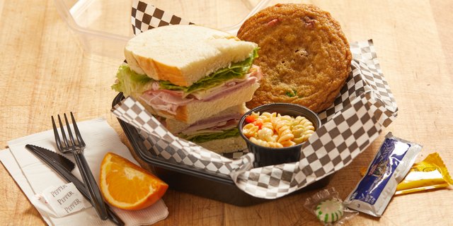 Ham & Swiss on Challah Deluxe Box