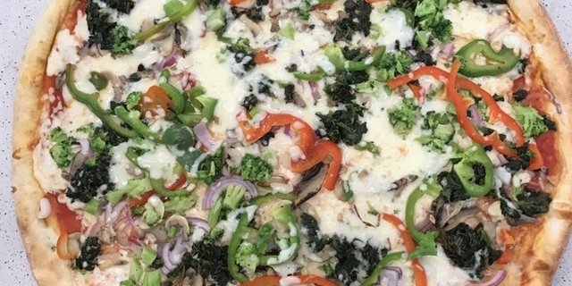 Vegetarian Deluxe Pizza