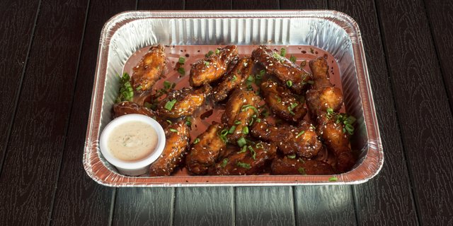 Battered Crispy Chicken Wings