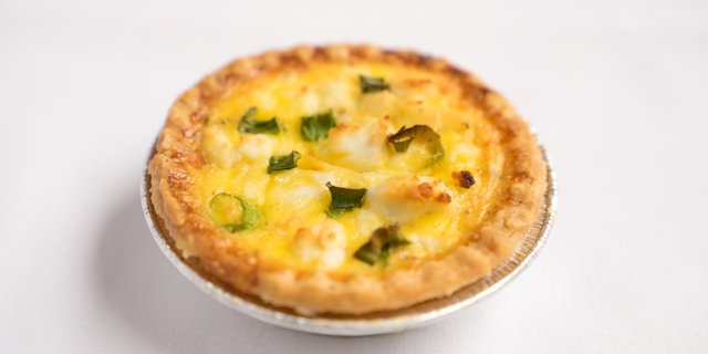 Sausage & Cheese Quiche