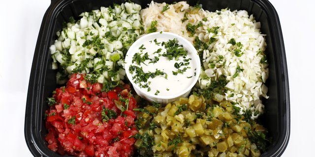 Veggies & Tahini Platter