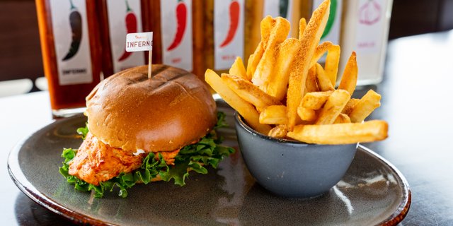 Chicken Breast Burgers