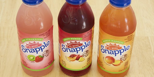 Assorted Snapple Juices