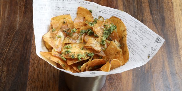 Garlic Crispy Chips
