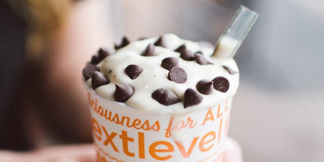 Mint Chocolate Chip Milkshake