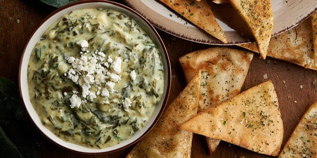Spinach & Feta Dip Snackers