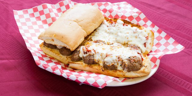 Meatball Parmesan Sub