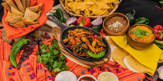 Chicken Fajita Bar