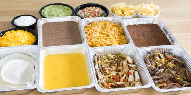 Fajita Combination Buffet Package