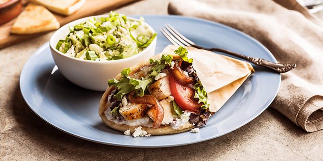Greek Chicken Pita Sandwich Boxed Lunch