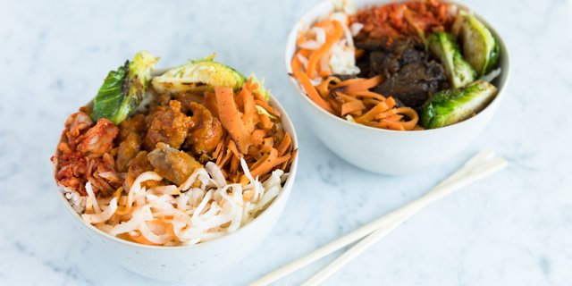 Fresh Kimchi Rice Bowl