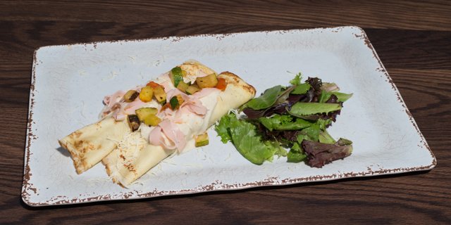 Turkey & Veggies Crepe