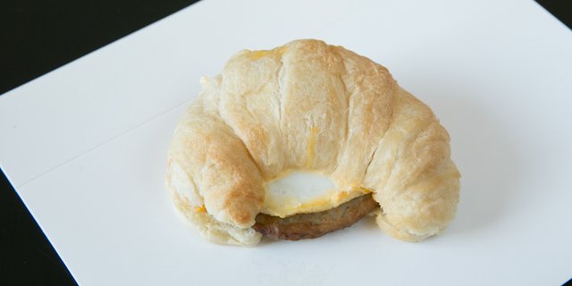 Sausage, Egg & Cheese Croissant Sandwich