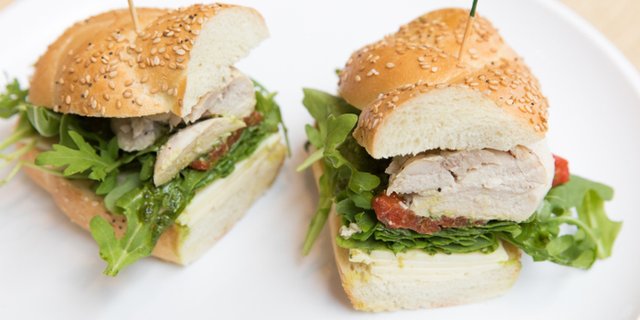 Pesto Chicken Panini