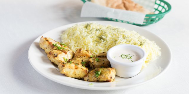 Chicken Kabob Entree
