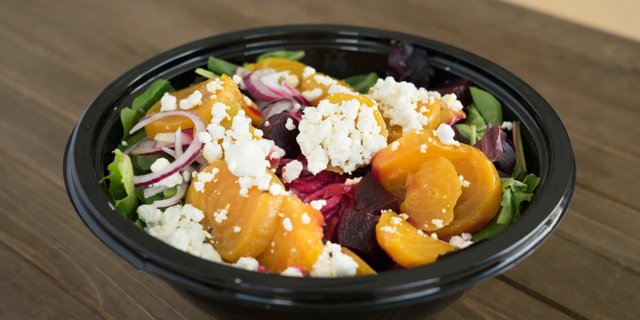 Beets & Goat Cheese Salad
