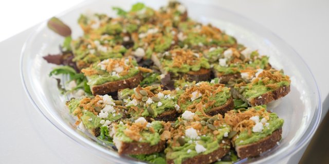 Crunchy Avocado Toast Platter