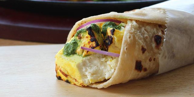 Paneer Tikka Roll