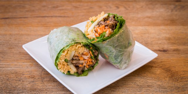 Grilled Pork Wrap