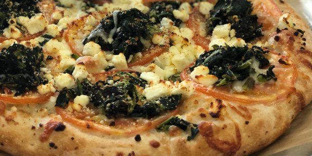 Spinach & Feta Pizza
