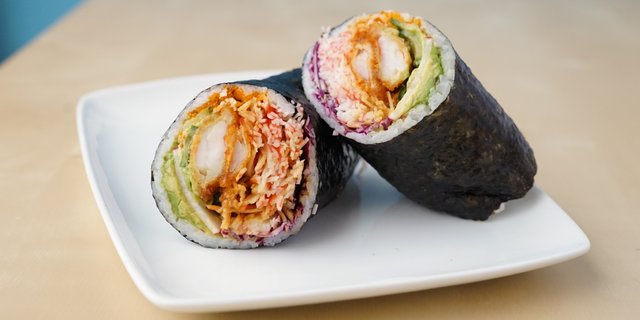 Ninja Shuriken Sushi Burrito