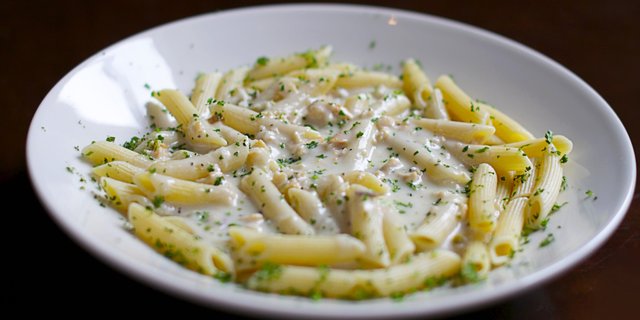 Penne w/ White Clam Sauce