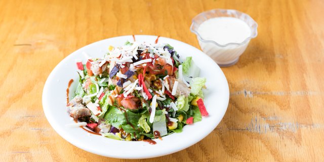 BBQ Chicken Chop Salad