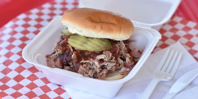 Chopped Pork Sandwich