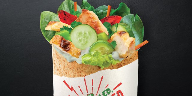 Thai Chicken Pita