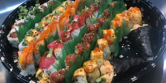 Spicy Sushi Platter
