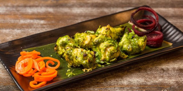 Hariyali Chicken Kebab